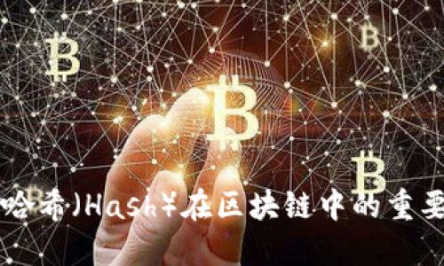 深入探讨哈希（Hash）在区块链中的重要性与应用
